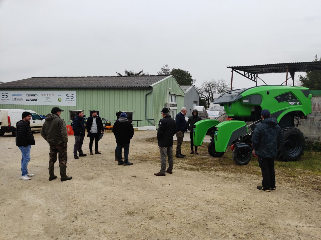 Les 7 et 8 mars derniers ont eu lieu les Portes Ouvertes SOUSLIKOFF à Saint-Yzans avec la présence de nos marques partenaires : GRV, TREKTOR, LANDINI, INFACO, DIEMME, SOCMA, STHIK, etc.